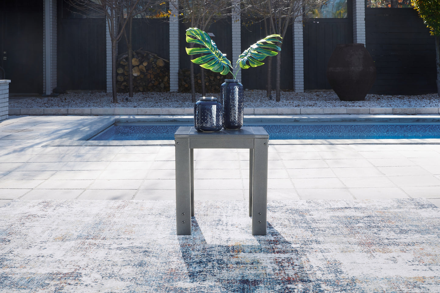 Amora Outdoor Coffee Table with 2 End Tables