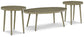 Swiss Valley Outdoor Coffee Table with 2 End Tables