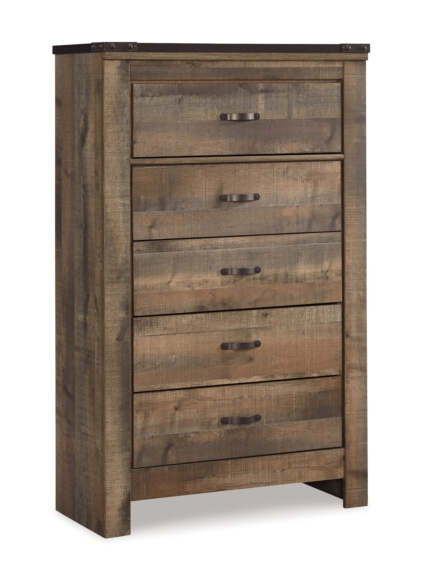 Trinell King Panel Bed with Dresser and Chest