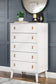 Aprilyn Twin Bookcase Bed with Dresser, Chest and Nightstand
