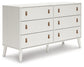 Aprilyn Queen Bookcase Bed with Dresser, Chest and 2 Nightstands