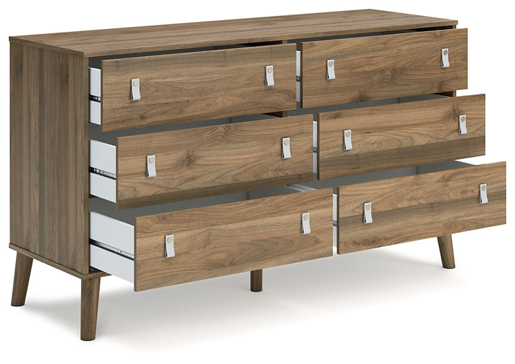 Aprilyn Twin Panel Bed with Dresser